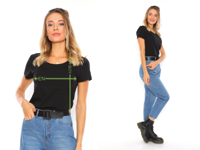 Kammana Basic Women T-shirt Black