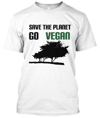vegan tişört