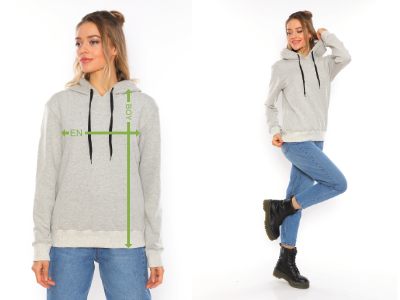 Kammana Basic Hoodie Grey