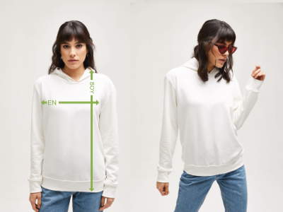 Kammana Basic Hoodie White