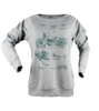 Motorcycle tisort kadin sweatshirt on3