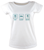 Eat sleep skate tisort kadin tshirt on3