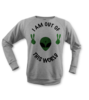 Out of this world tisort erkek sweatshirt on3
