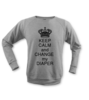 Bebek body keep calm erkek sweatshirt on3