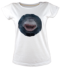 Low poly kopekbaligi tisort kadin tshirt on3