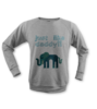 Just like daddy tulum erkek sweatshirt on3