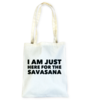 Savasana yoga tisort bez canta on3