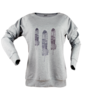 Saman kartal tuyu tisort kadin sweatshirt on3