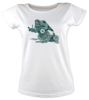 Kurbaga zentangle tisort kadin tshirt on3