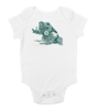 Kurbaga zentangle tisort bebek body tulum on3