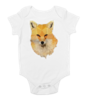 Low poly tilki tisort bebek body tulum on3