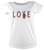 Love peace tisort kadin tshirt on3