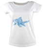 Fish knows bez canta kadin tshirt on3