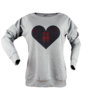 Sevgililer gunu tisort kozmik ask kadin sweatshirt on3