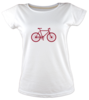 Pedal sevdasi kadin tshirt on3