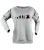 Evolution meditation kadin sweatshirt on3