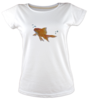 Low poly balik tisort kadin tshirt on3