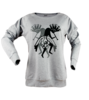 Kokopelli tisort kadin sweatshirt on3