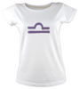 Terazi burcu tisort kadin tshirt on3