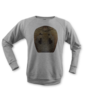 Low poly yilan tisort erkek sweatshirt on3