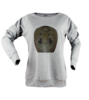 Low poly yilan tisort kadin sweatshirt on3