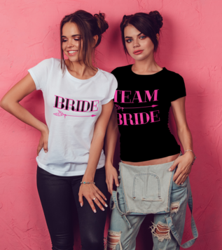 Bride Bride's Team T-shirts