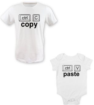 Copy Paste Baba Çocuk Kombini