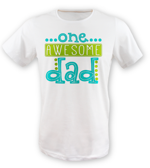 One-awesome-dad-tisort-erkek-tshirt-tasarla-on3