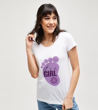 Baby Shower It is a girl Tshirt