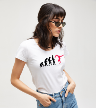 Yoga Evrimi Kadın Tişört