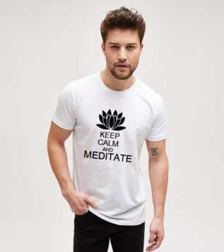 Keep Calm and Meditate Tshirt