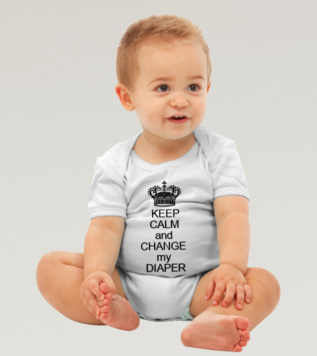  Keep Calm Baby Infant One Piece