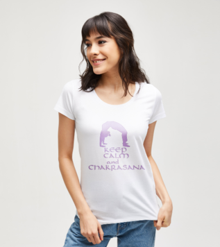 Chakrasana Asana Tshirt