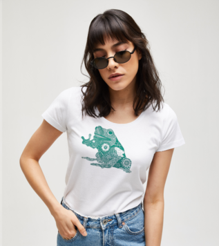 Frog Zentangle Tshirt