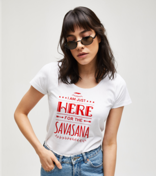 Yoga Tshirt Savasana