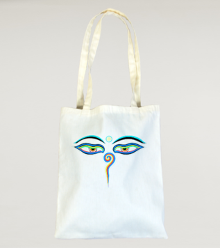 Buddha's eye Tote Bag