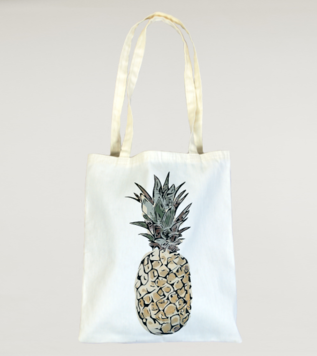 Pine Apple Tote Bag