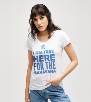 Savasana Designer Yoga T-shirt