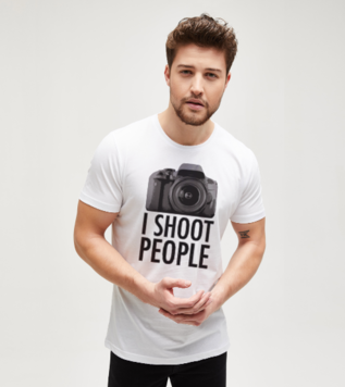 I Shoot People Tasarım Tişört