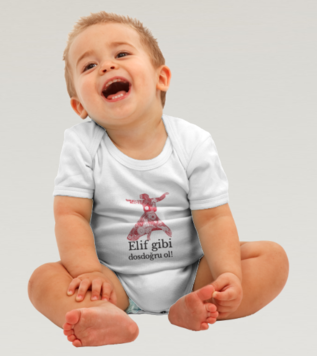 Baby Overall - Elif Gibi Dosdoğru Ol (Custom design)