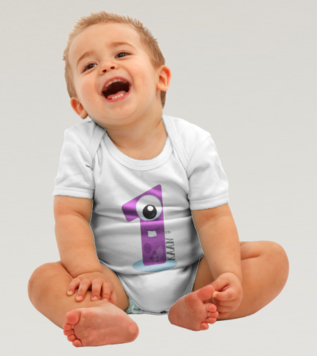 First birthday design baby body suits