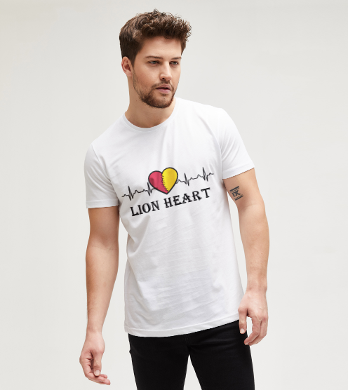 Lion-heart-tisort-erkek-tshirt-tasarla-on3