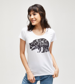 Mama Bear Tasarım Tişört