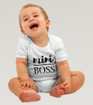 Mini Boss Baby Onesie