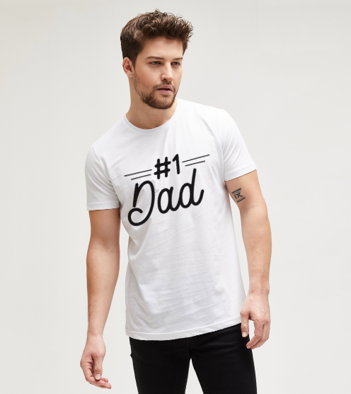 Number-1-dad-tisort-erkek-tshirt-tasarla-on3