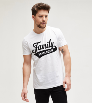 Family Manager Tasarım Tişört