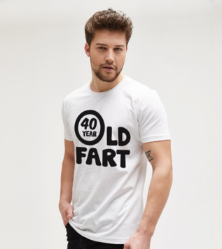 40 Year Old Fart T-shirt