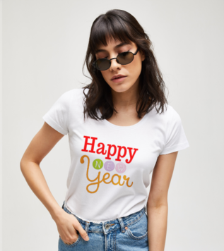 Happy New Year Tişört