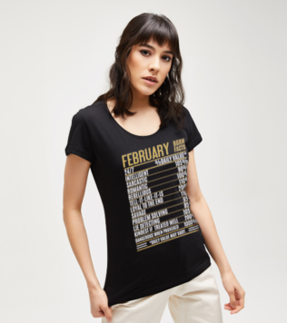 February Born Facts T-shirt