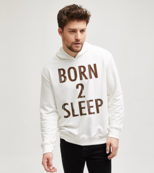 Sweatshirt Born 2 Sleep 